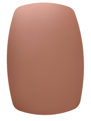 Журнальный столик Eanna L металл коралловый