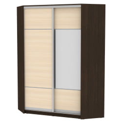 Шкаф-купе YA-198х1250-3(Венге-ДМ-D4D3)