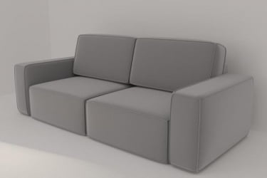 Зеленый диван Сунндал (Berhouse) Цвет фасада: Азур рогожка; Тип: Прямой; Материал фасада: Микророгожка