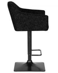 Стул барный DOBRIN RALF (черный твид (LEO18)) 2 шт
