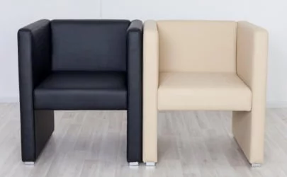 Кресло Бриф экокожа Чёрный