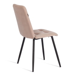 Стул обеденный Asti флок , 47х54х86, бежевый, 7
