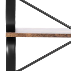 Стеллаж WS-04 60x30x140 см, burnt