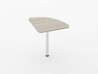 Приставка угловая Glassy 2.16 Дуб сантана светлый