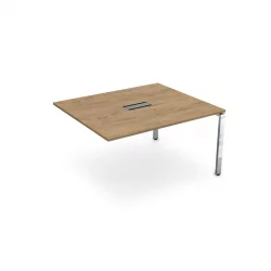 Стол системы БЭНЧ, переговорный, конечный GLOSS LINE НСПК-П.927 Teakwood