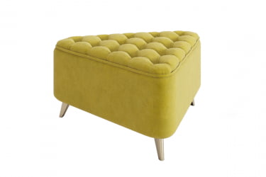 Пуф Трио 2 PM-002.2 янтарь (велюр)