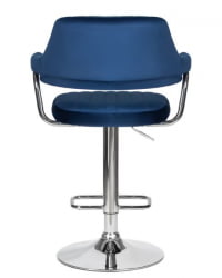 Стул барный DOBRIN CHARLY (синий велюр (MJ9-117)) 2 шт