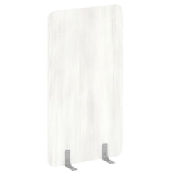 Перегородки на металлических опорах на фетровых подпятниках R-line DP.F-100-180 Снежная Патина