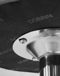 Табурет барный DOBRIN BRUNO Серый велюр MJ9-75