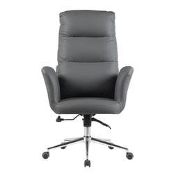Кресло руководителя ТопЧаирс Солид НC серый / TopChairs Solid NC