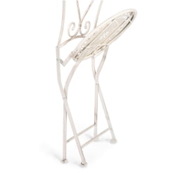 Зона отдыха Secret de Maison Monique (mod. PL08-6241.6242) металл, стол:62*73, стул: 48*40*93, Античный белый (Antique White)