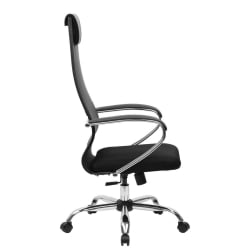 Кресло руководителя БРАБИКС ПРЕМИУМ Ултимате ЕКС-800 хром Черное / BRABIX PREMIUM Ultimate EX-800