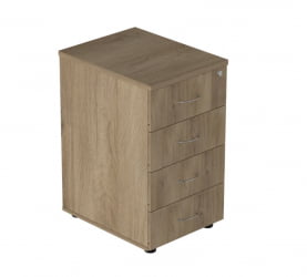 Тумба приставная с замком Р.Т-4.1 ЗЦ Крафт золотой