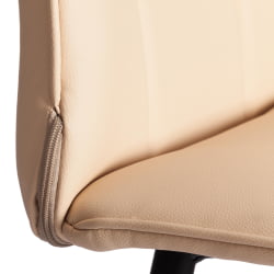 Полубарный стул Bari/Бари экокожа , бежевый, 42х55х99 см