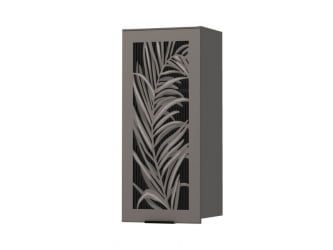 Шкаф с решеткой Грейс 105.23 правый Оникс Кубанит