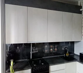 Глянцевый фартук (КОМПОЗИТ) KM 114