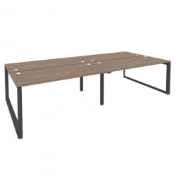 Рабочая станция на О-образном м/к ONIX O.MO-D.RS-4.4.7 Дуб Аризона/Антрацит