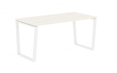 Стол письменный EDIS EVST 1580 Ясень Траун Белый