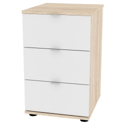 Детский комод Алиса(K6)657х401х459сторцевойручкой(ДСС-Белый)