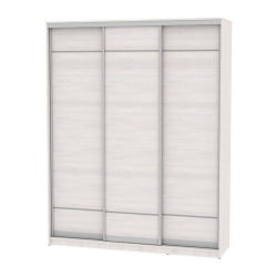 Шкаф-купе B-220х180х60-2(ЯАС-D7D7D7)