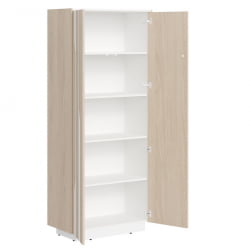 Шкаф высокий Line СФ-574204 Дуб светлый Белый