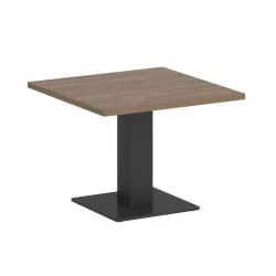 Стол журнальный квадратный HOME OFFICE VR.SP-5-60.2G Дуб Аризона/Антрацит металл