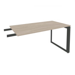 Брифинг-приставка на О-образном м/к ONIX O.MO-BR-13 Дуб Аттик/Антрацит