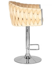 Стул барный DOBRIN MARCEL (бежевый велюр (MJ9-10)) 2 шт