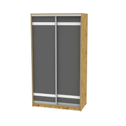Шкаф-купе Б-230х120х60-3(ДВ-Графит-Д9Д9) / B-230х120х60-3(ДВ-Графит-D9D9)