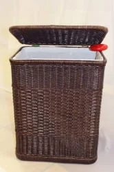 Корзина большая 16/06 A миндаль матовый