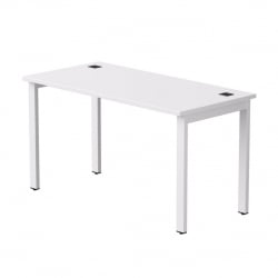 Стол прямой на металлокаркасе, опоры 45 гр Everprof EVO 254S003 Белый