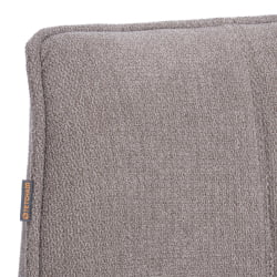 Кресло Murano/Мурано хром велюр/букле (HYP), бежевый