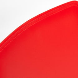 Стул GENIUS (mod 75) металл/пластик, 46x56x84cм, красный/ножки хром