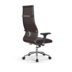 Кресло руководителя Мetta L 1m 46/4D Infinity Easy Clean (MPES) Комплект 8 Темно-коричневое