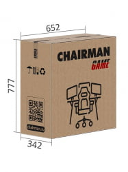 Игровое кресло CHAIRMAN Chairman гаме 15 Черный Красный / game