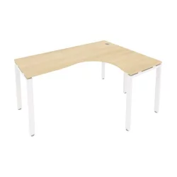 Стол письменный МЕТАЛ СЙСТЕМ БП.СА-4 Пр Акация/Белый / METAL SYSTEM
