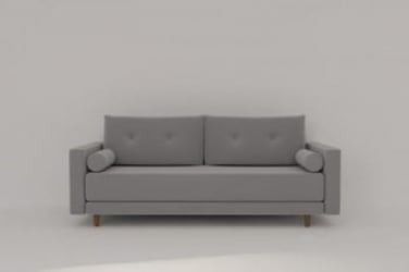 Диван прямой Санднес (Berhouse) Цвет фасада: Грей рогожка; Тип: Прямой; Материал фасада: Микророгожка