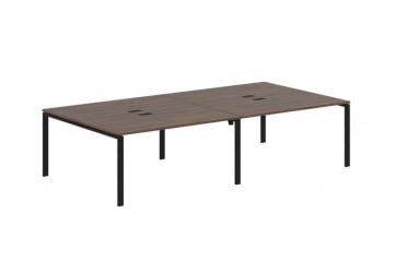 Бенч-система 4-местная EDIS EUWST 3116 Дуб Денвер темный Черный