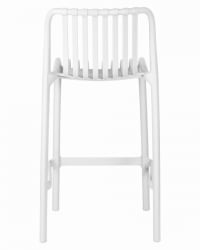 Стул полубарный ДОБРИН CХЛОЕ (белый) 4 шт / DOBRIN CHLOE