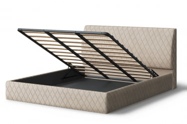 Кровать Хилтон, 2000 * 1400 мм, бежевый