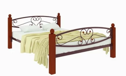 Кровать Каролина Lux plus 1600х1900 Медная