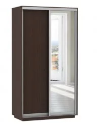 Шкаф-купе двухдверный Экспресс Хит Медиум Венге