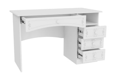 Письменный стол с полками и ящиками ЛД 525.090.000 Белый