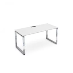 Стол рабочий, прямолинейный GLOSS LINE НСР-О.009 Белый Премиум