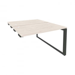 Стол-приставка двойной на О-образном м/к к опорым элем. ONIX O.MO-D.SPR-2.7 Денвер Светлый/Антрацит