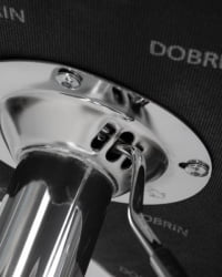 Стул барный DOBRIN BARNY (серый велюр (MJ9-75)) 2 шт