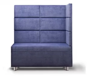 Диван на 120 с левым подлокотником Клаб-10 1Б/120 Индиго Крайола
