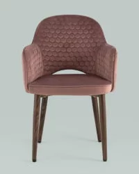 Стул Венера Хани велюр Пыльно-розовый