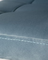 Стул барный ДОБРИН КРУГЕР АРМ (пудрово-голубой велюр (МДЖ9-74)) 2 шт / DOBRIN KRUGER ARM (MJ9-74))