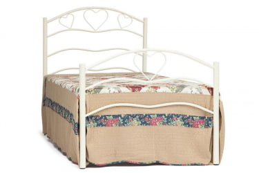 Кровать ROXIE 90*200 см (Single bed), белый (White)